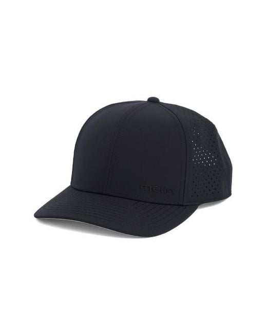 Melin Blue Hydro Compass Snapback Cap for men