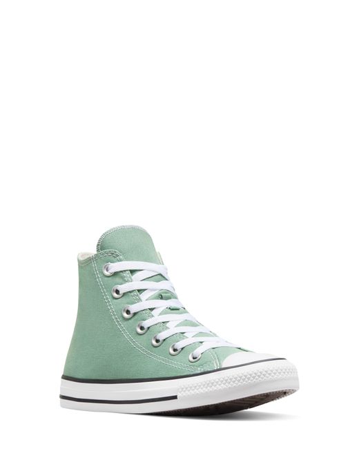 Converse Chuck Taylor All Star High Top Sneaker in Green | Lyst
