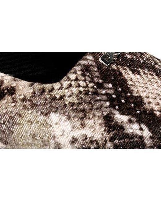 DKNY Black Darrow Slingback Flat