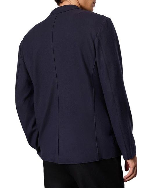 Rag & Bone Blue Wool Two-Button Sport Coat for men