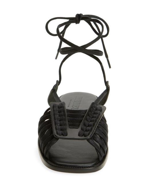 Hereu Black Consell Ankle Strap Sandal