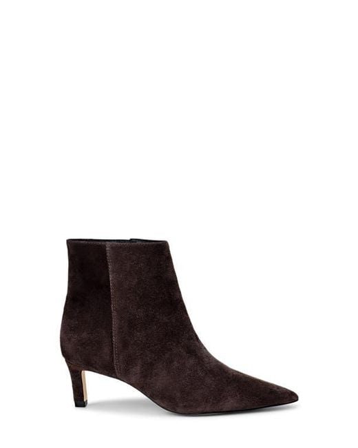 L'Agence Brown Lilly Pointed Toe Bootie