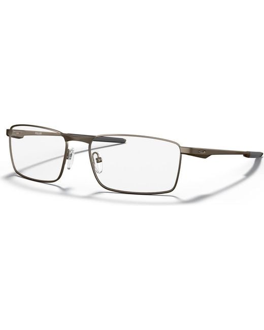 Oakley Metallic 57Mm Rectangle Optical Glasses for men