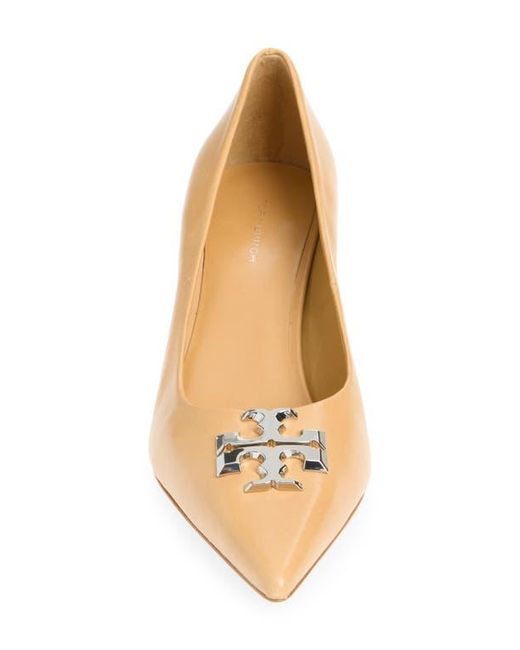 Tory Burch Natural Eleanor Pointed Toe Pump