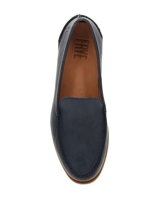 Frye Blue Mason Loafer for men