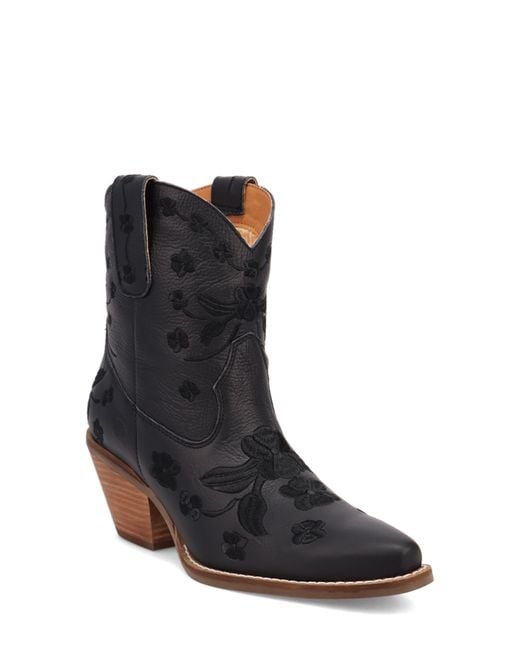 Dingo Black Sweetheart Western Boot