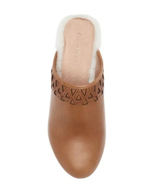 Chocolat Blu Brown Gannet Platform Clog