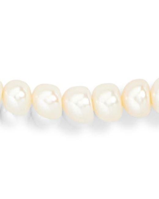 Monica Vinader White Nomade Pearl Necklace