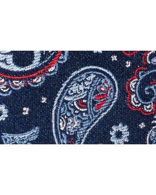 Cufflinks Inc. Blue X Disney Mickey & Friends Paisley Silk Tie for men