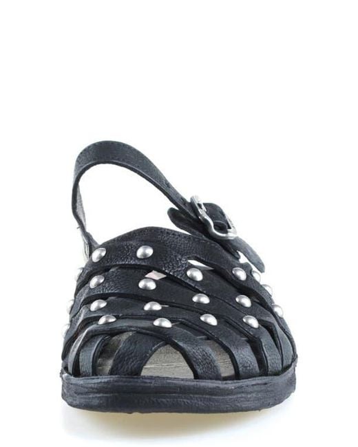 A.s.98 Black Ryatt Slide Sandal