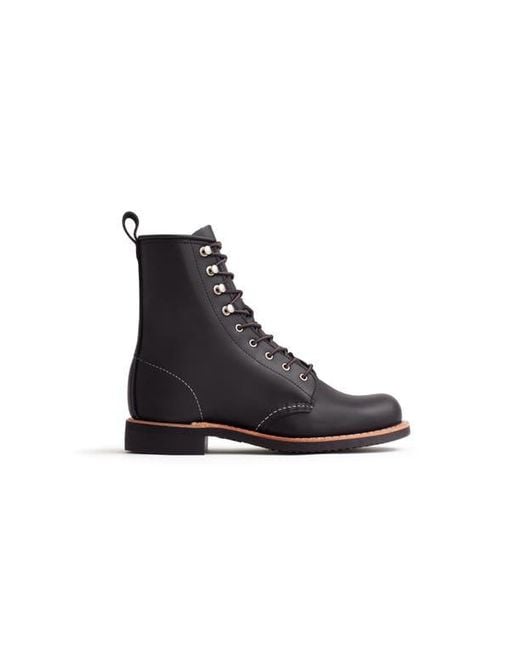 Red Wing Black Silversmith Full Grain Leather Boot