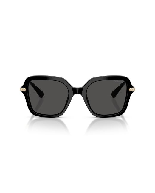 Swarovski Black 52Mm Irregular Sunglasses