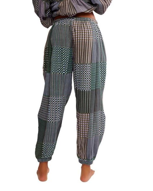 Free People Gray Night After Night Pajama Pants
