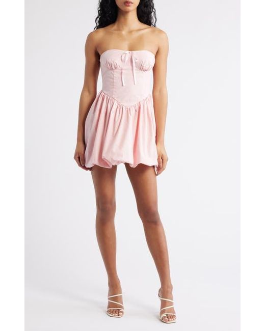 side pleated mini dress MO&Co. Women's Side Pleated Mini Dress Grey Size L