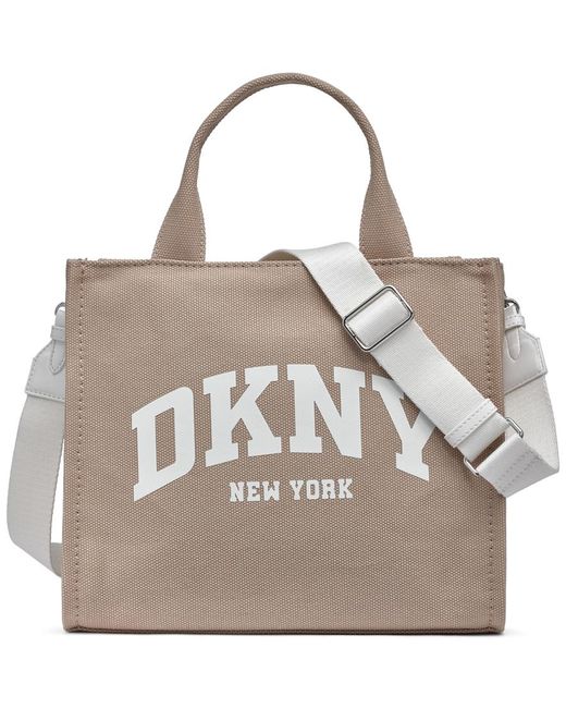 DKNY Brown Hadlee Medium Tote