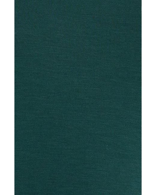 Mpg Green Dreamweave Recycled Polyester Blend Mock Neck Sweatshirt