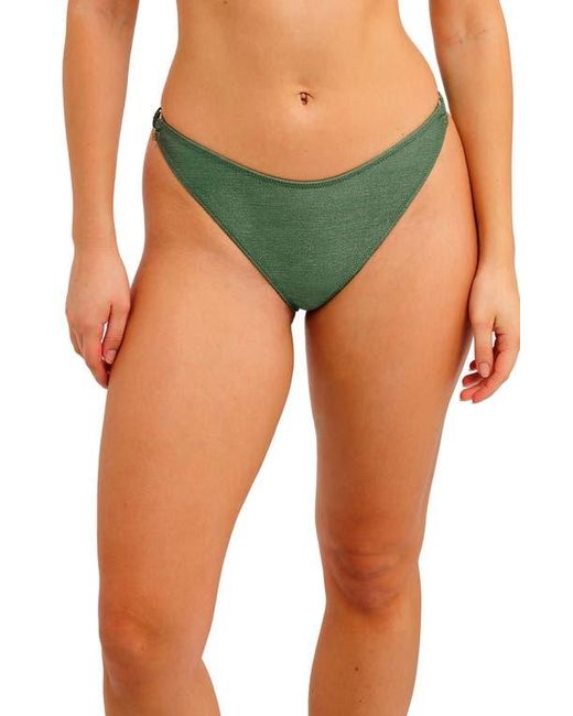 Freya Green Waves High Cut Bikini Bottoms