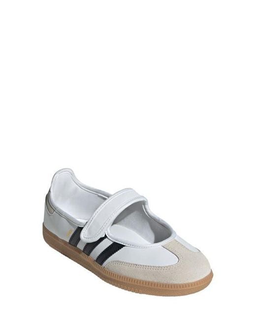 Adidas White Samba Jane Sneaker