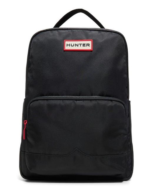 バックパック・リュック HUNTER UNISEX Two Pocket Backpack Black HUNTER UNISEX Two Pocket Backpack Black