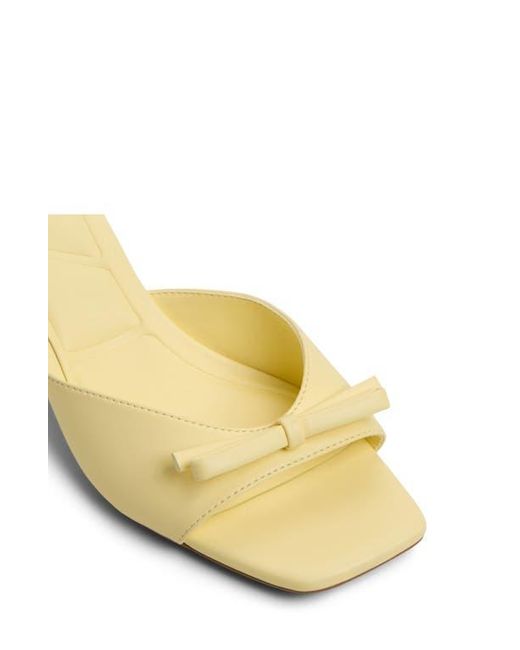 ALDO Yellow Belerose Slide Sandal