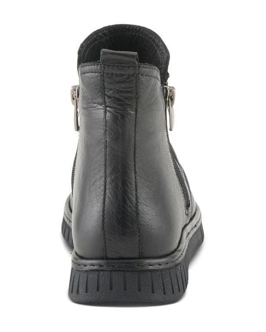 Spring Step Gray Rosado Bootie