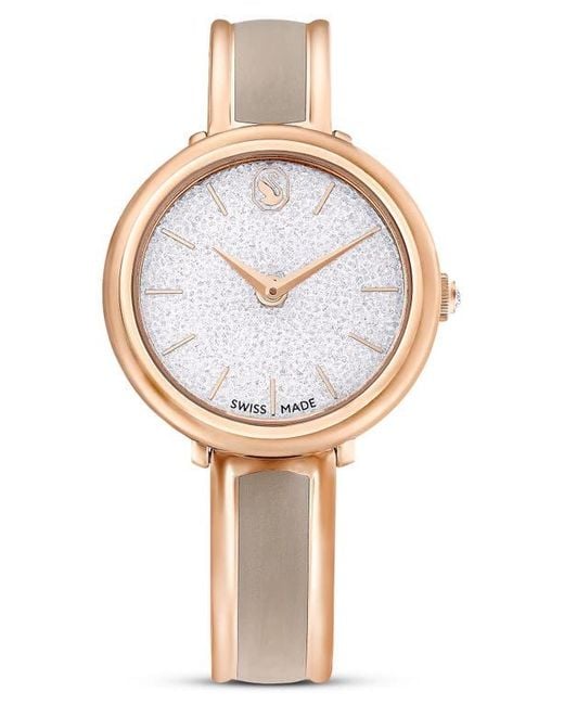 Swarovski Multicolor Crystalline Braclet Watch, 32Mm