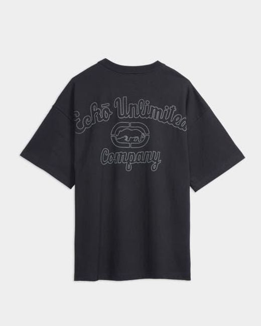 Ecko' Unltd Black First String Tee for men