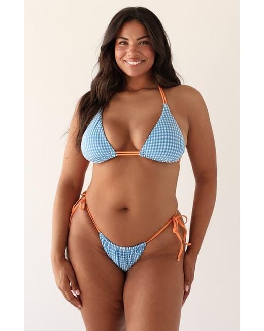Dippin' Daisy's Multicolor Lana Triangle Bikini Top