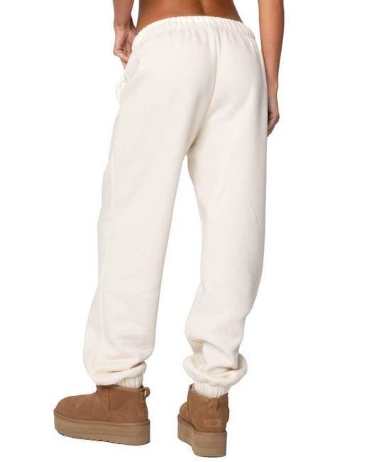 Edikted Natural Babe Oversize Sweatpants