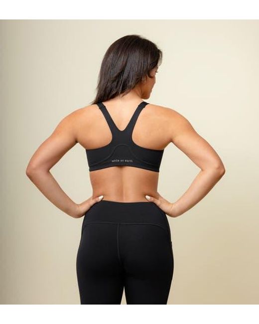 while on earth™ Black Inent Bra
