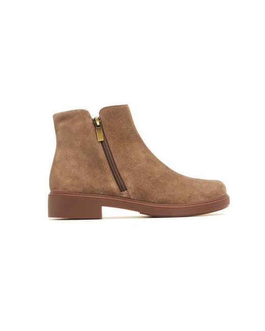 ABEO Brown Compass Zip Boot