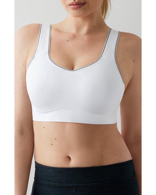 Wacoal Gray Sydney Underwire High Impact Sports Bra
