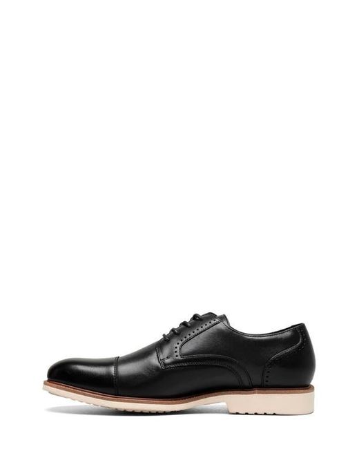 Stacy Adams Black Wesbridge Cap Toe Derby for men