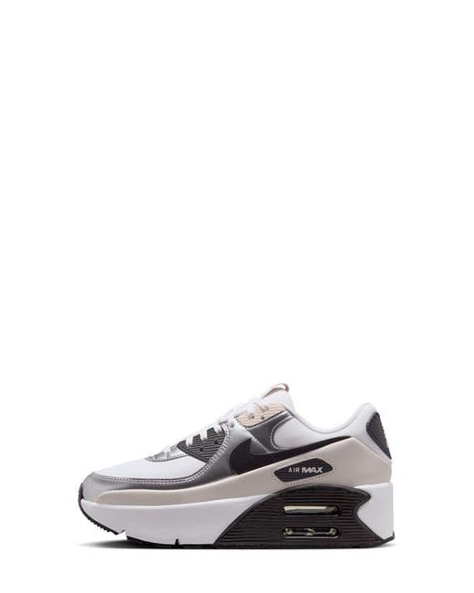 Nike Metallic Air Max 90 Lv8 Platform Sneaker