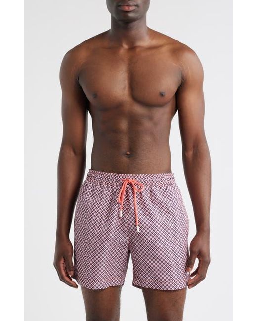 Boss Purple Vibe Swim Trunks for men