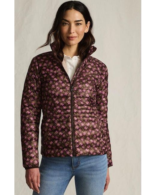 Lands' End Brown Wanderweight Ultralight Packable Down Jacket