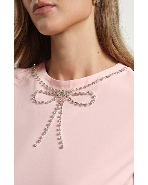Isaac Mizrahi New York Blue Crystal Embellished