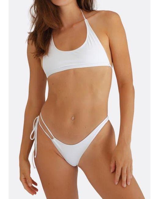 Minimale Animale Brown Matrix Wall Street Brief Bikini Bottom