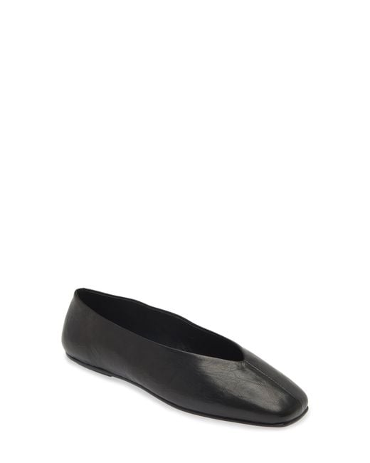 Jeffrey Campbell Black Fathom Flat