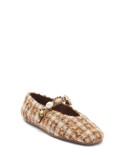 Jeffrey Campbell Metallic Amarissa Mary Jane Flat