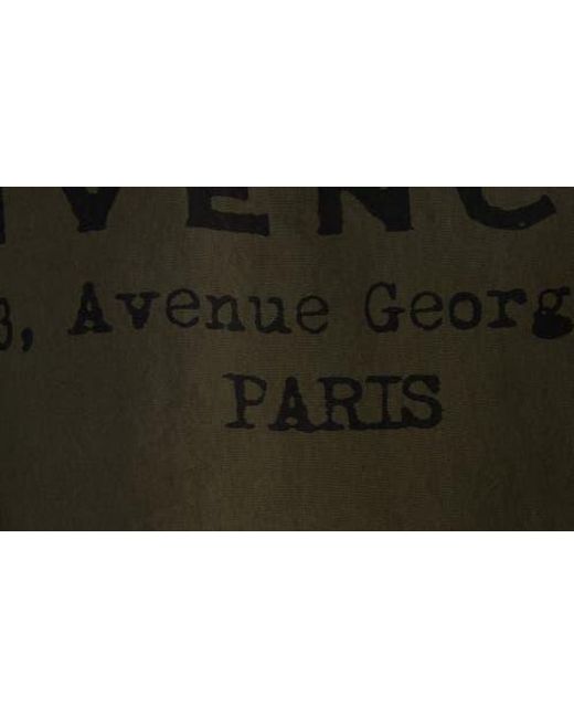 Givenchy Green Cocoon Parka