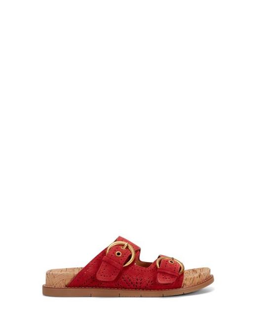 Earth Red Francii Slide Sandal