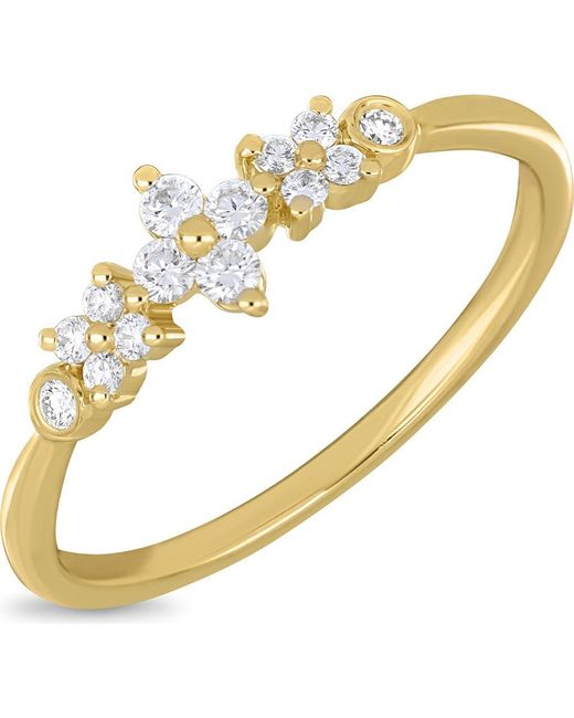 Bony Levy Metallic Monaco 18K Diamond Stackable Ring