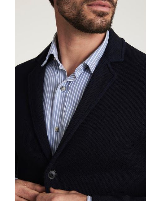 34 Heritage Blue Double Face Blazer for men