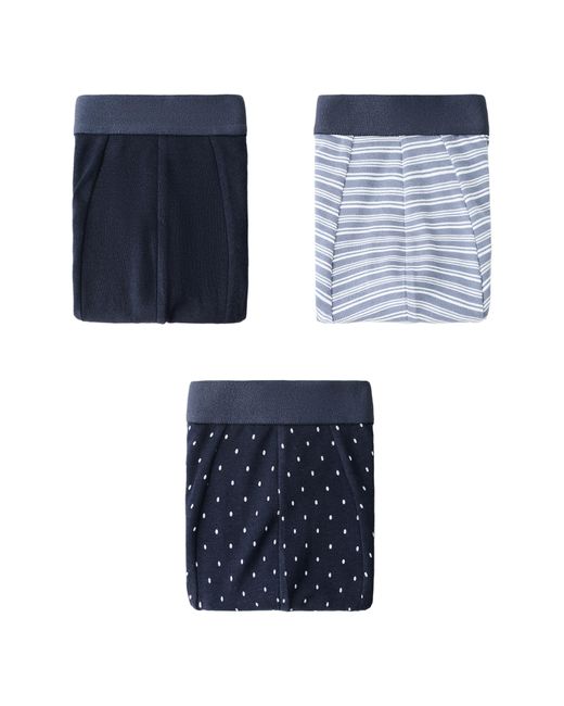 Mango Blue 3-Pack Boxer Briefs for men