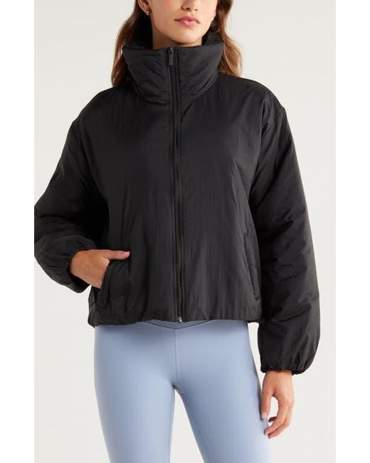 Zella Black Elevate Insulated Jacket