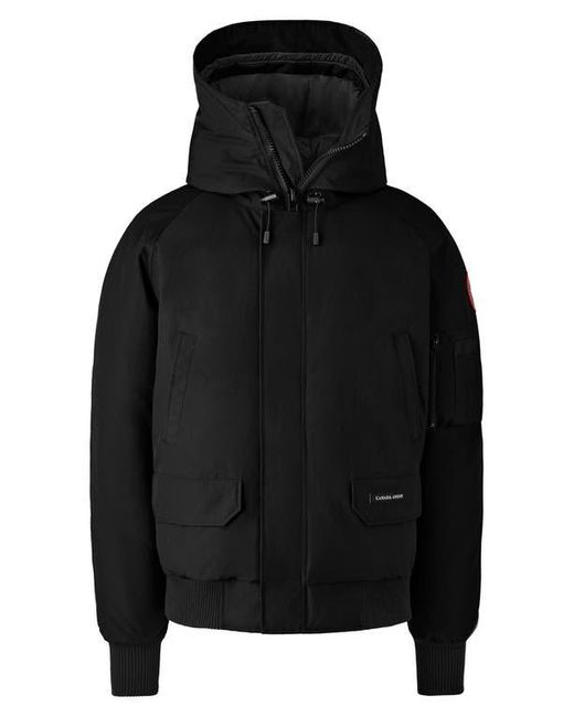 Canada Goose Black Chilliwack 625-Fill Power Down Bomber Jacket for men