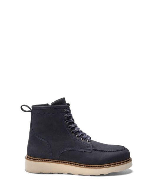A. Veer Blue Braddock Moc Boot for men