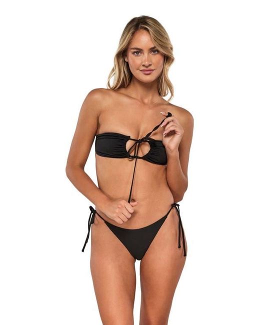 Swim Systems Brown Mila Triangle Bikini Swimsuit Top