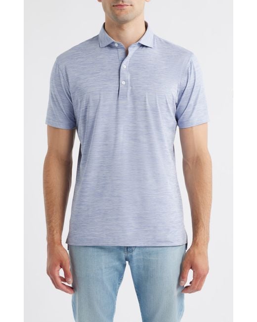 Johnnie-o Blue Huron Prep-Formance Polo for men